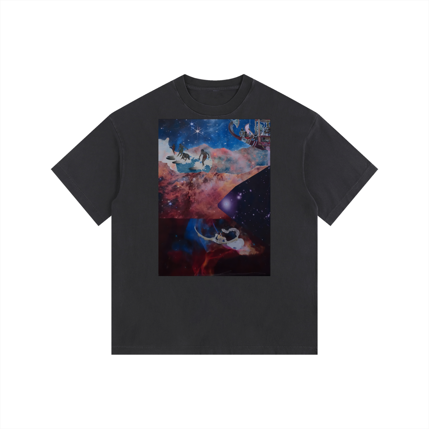 Deep Current — Front Print Tee