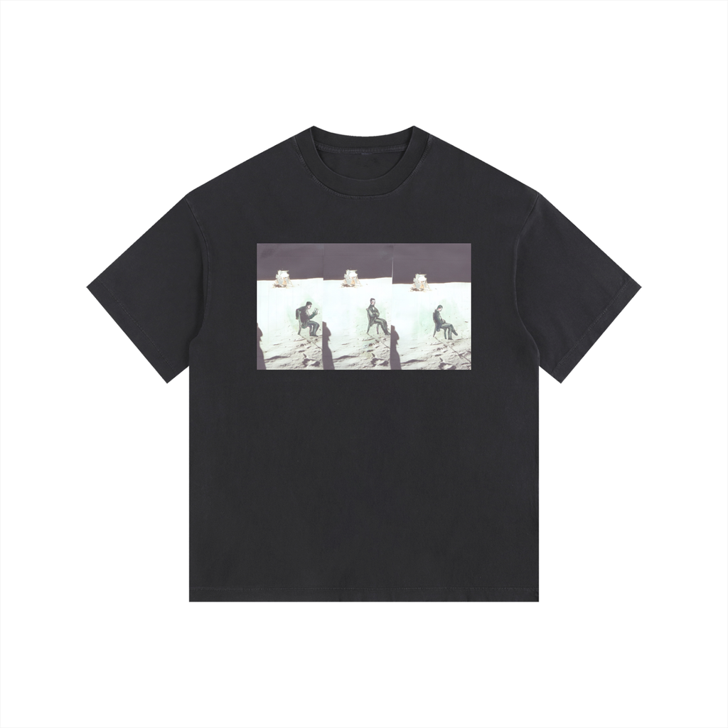Man On The Moon — Front Print Tee